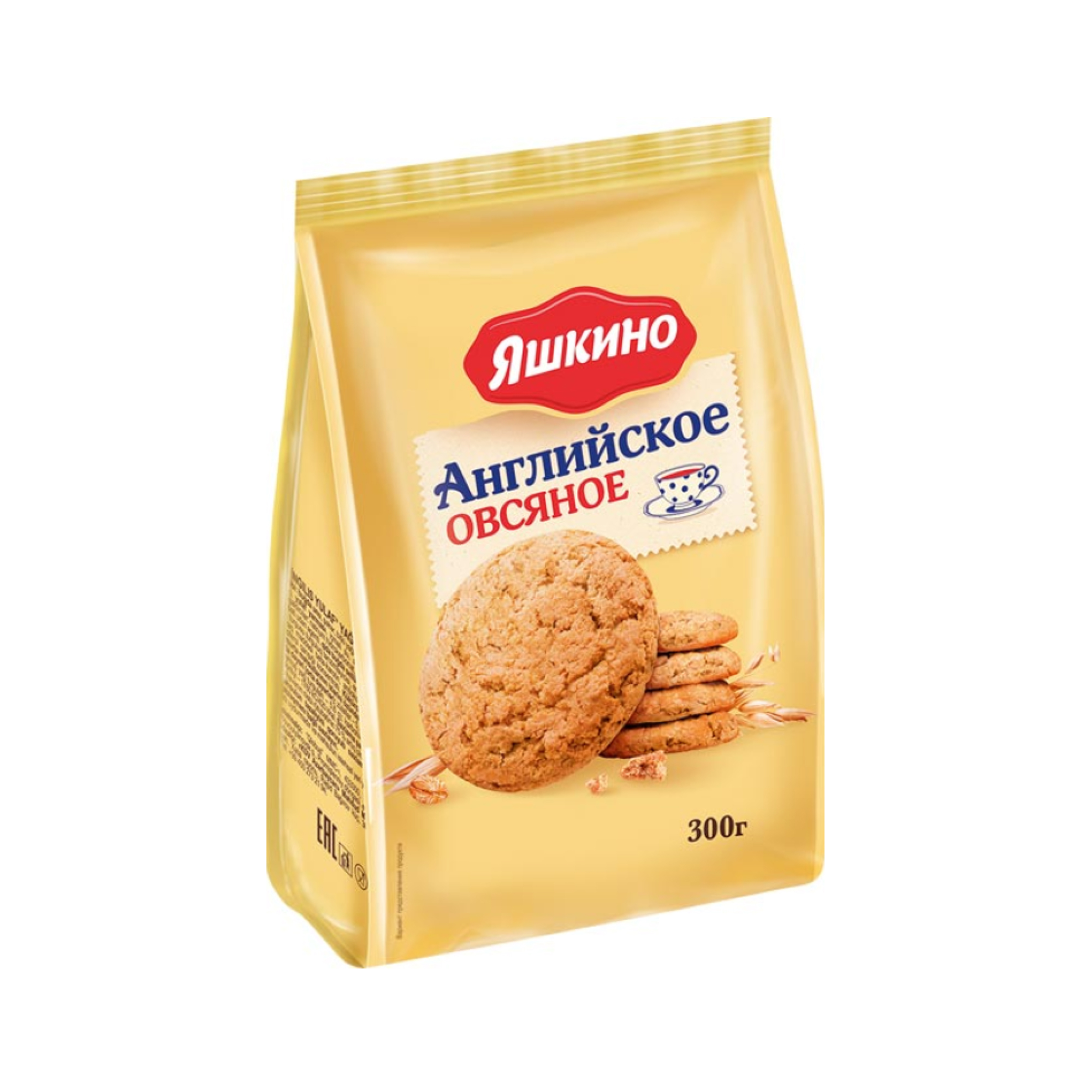 Печенье Яшкино Английское овсяное, 300 г // [3]