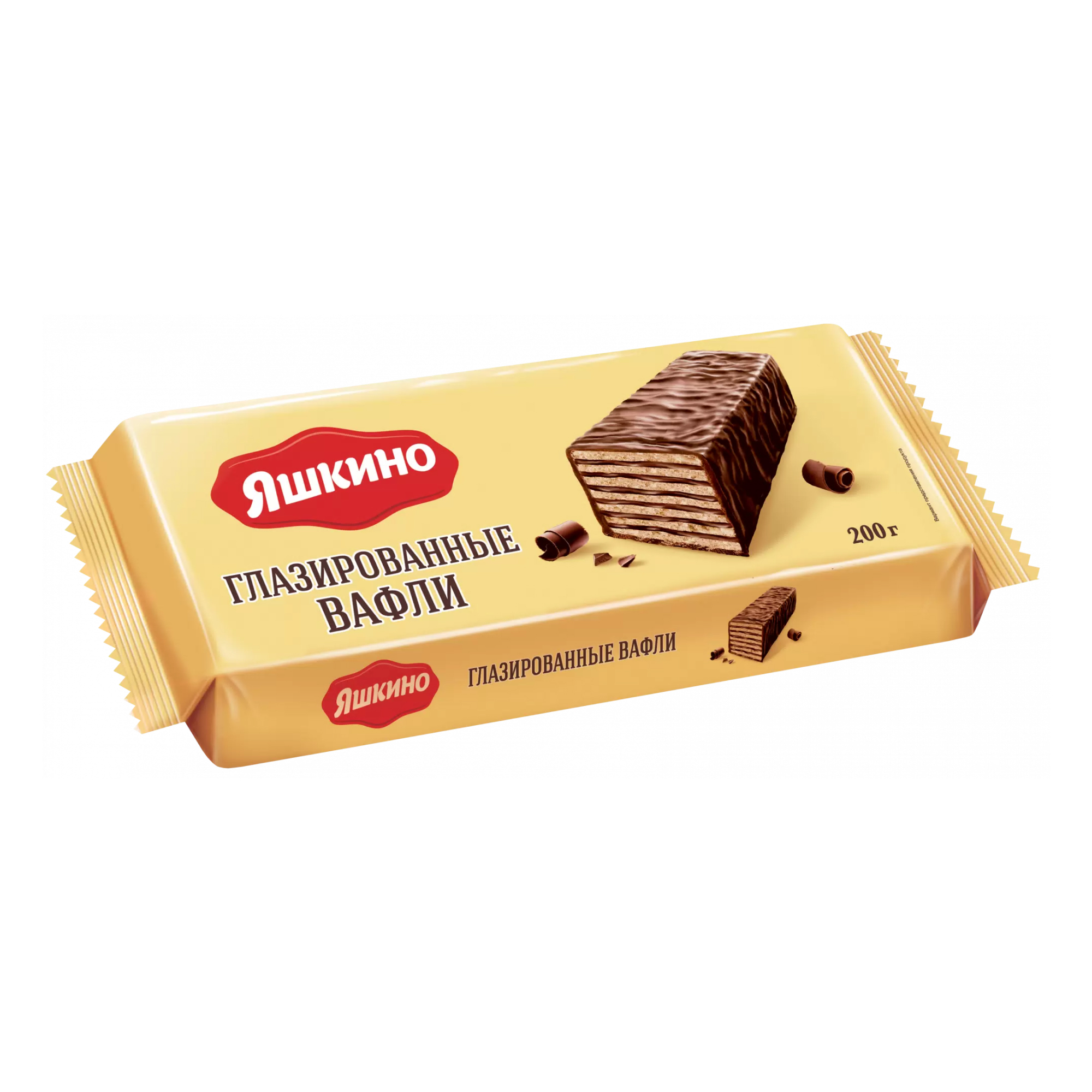 Вафли Яшкино глазированные, 200 г // [6]
