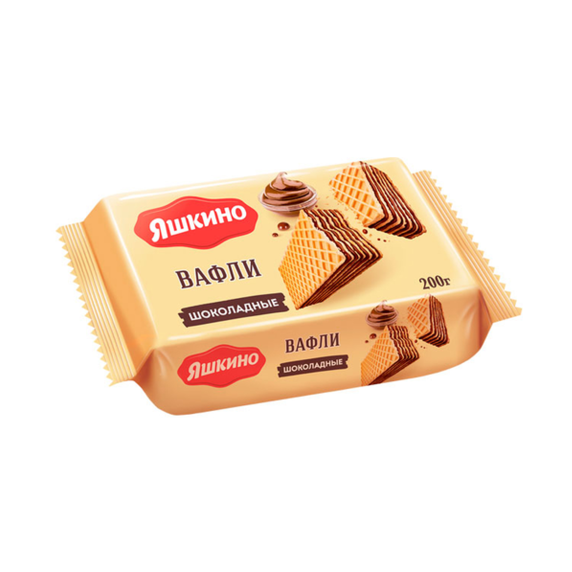 Вафли Яшкино с шоколадом, 200 г // [6]