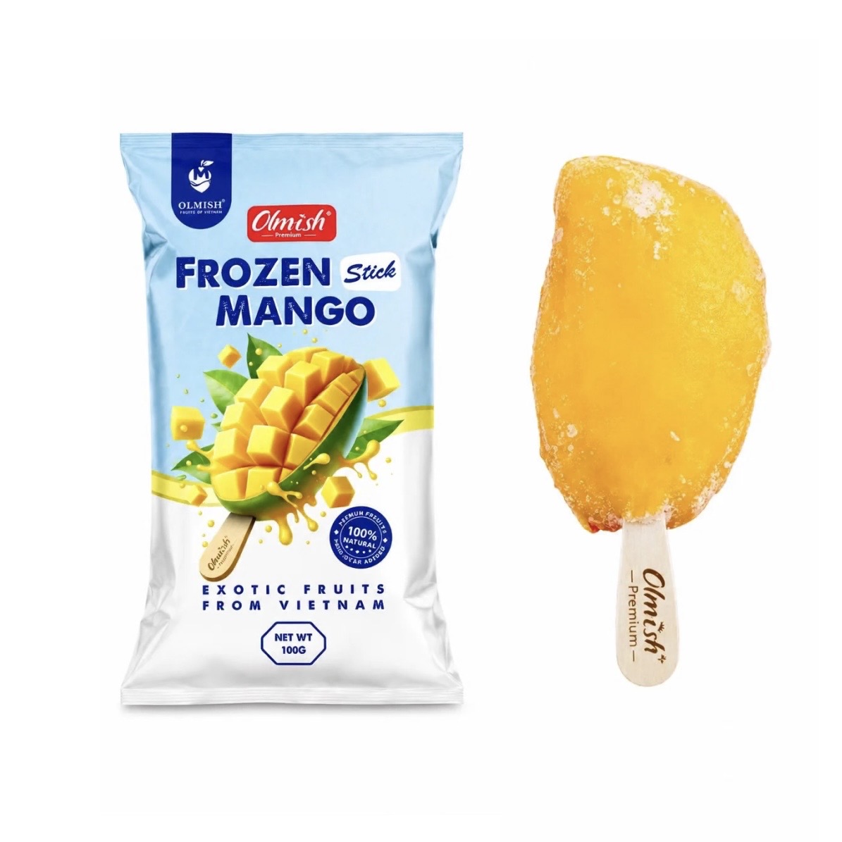 Манго на палочке Olmish, 100 г