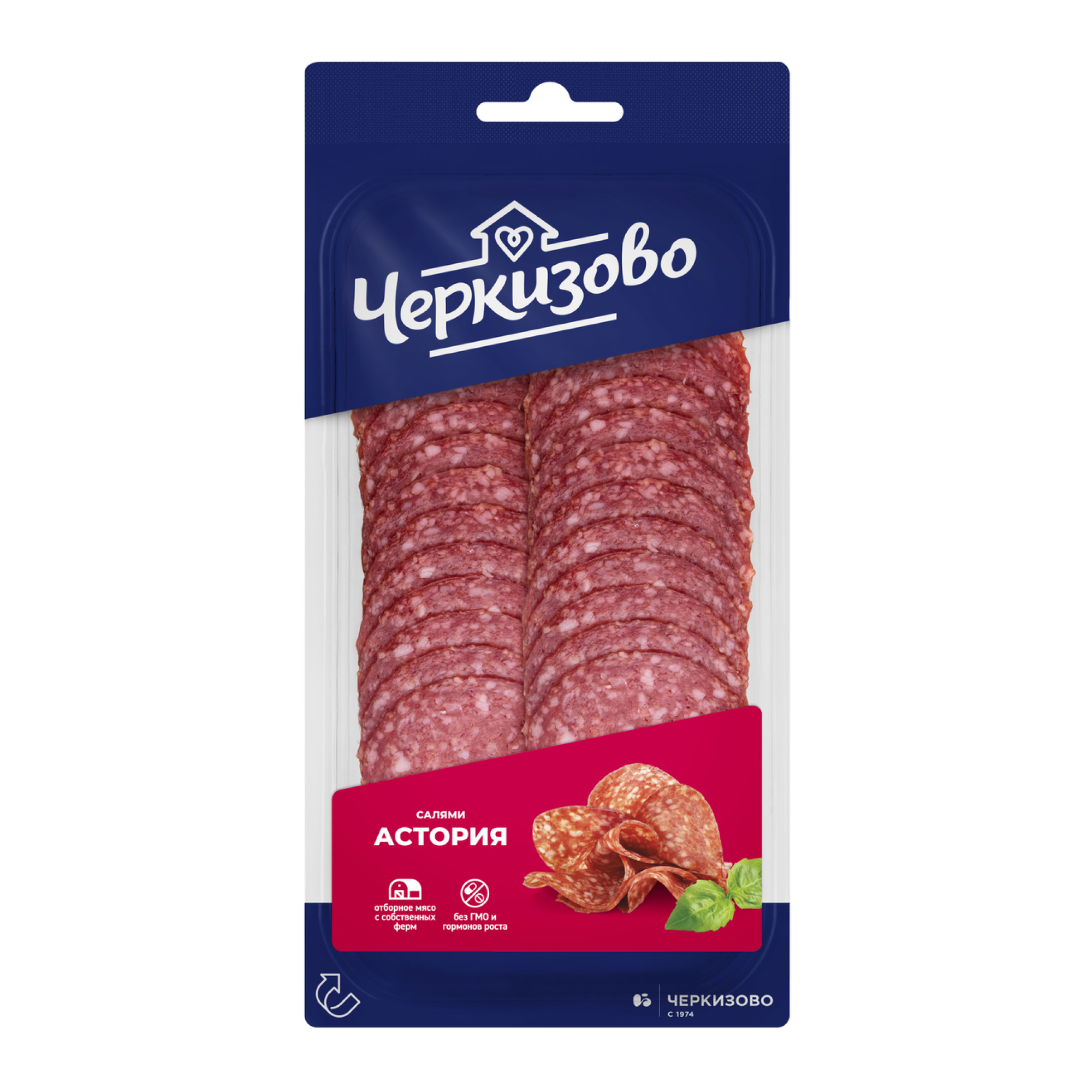 Колбаса сырокопченая Черкизово Салями Астория нарезка, 85 г