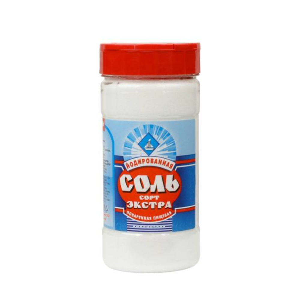 Соль Экстра йодированная выварочная, 500 г *