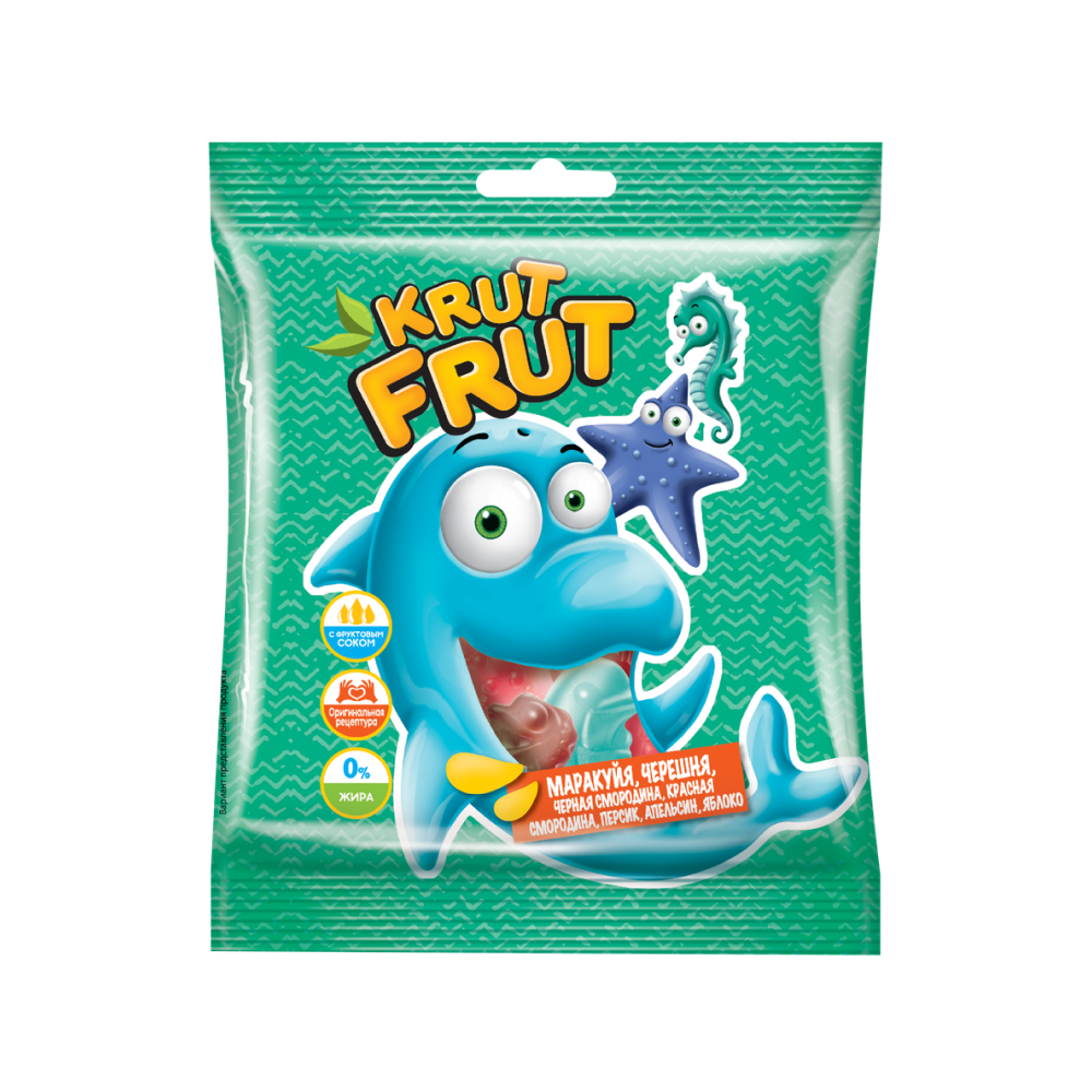 Мармелад жевательный KrutFrut Морские животные, 70 г // [20]