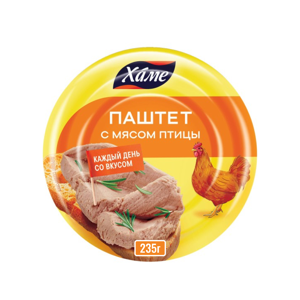 Паштет Hame с мясом птицы, 235г //  [11]