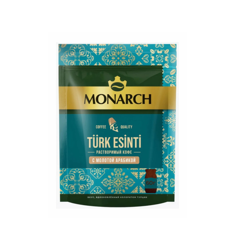 Кофе натуральный Monarch Турецкий Бриз порошкообразный, 60 г