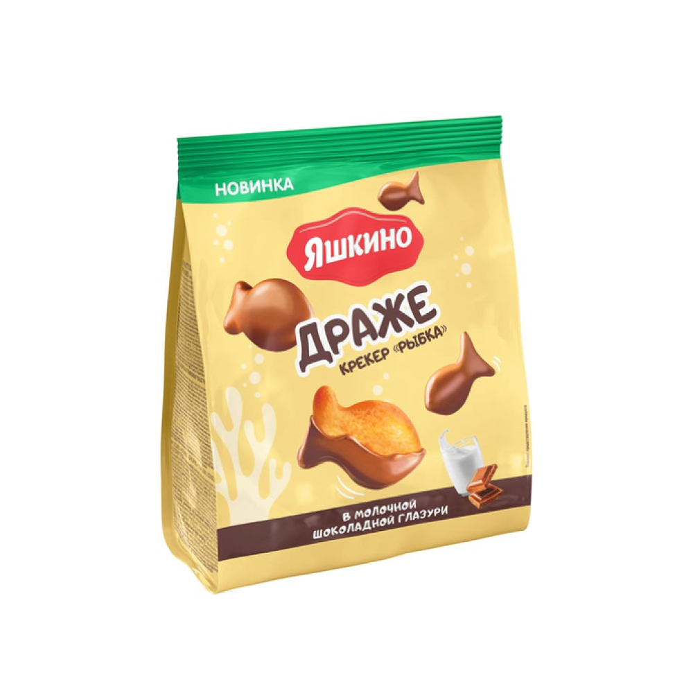 Драже крекер Яшкино рыбка, 180 г