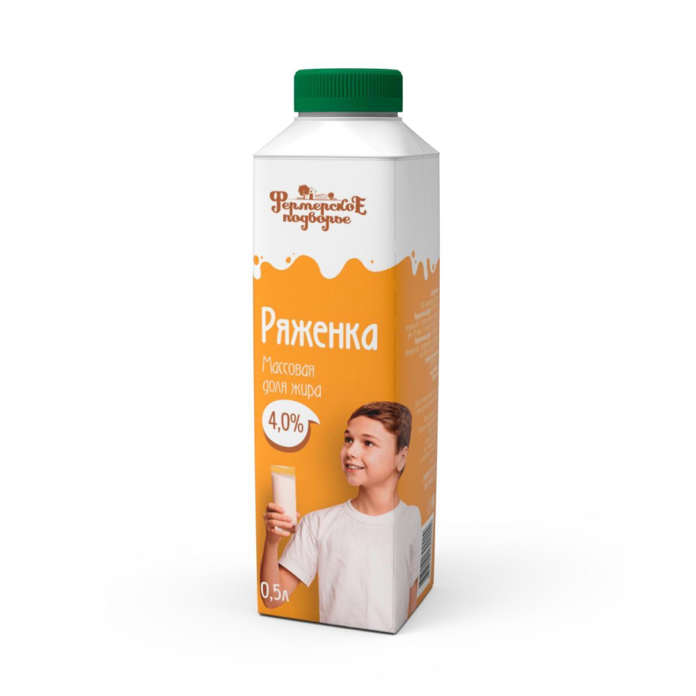 Ряженка Фермерское подворье 500 г
