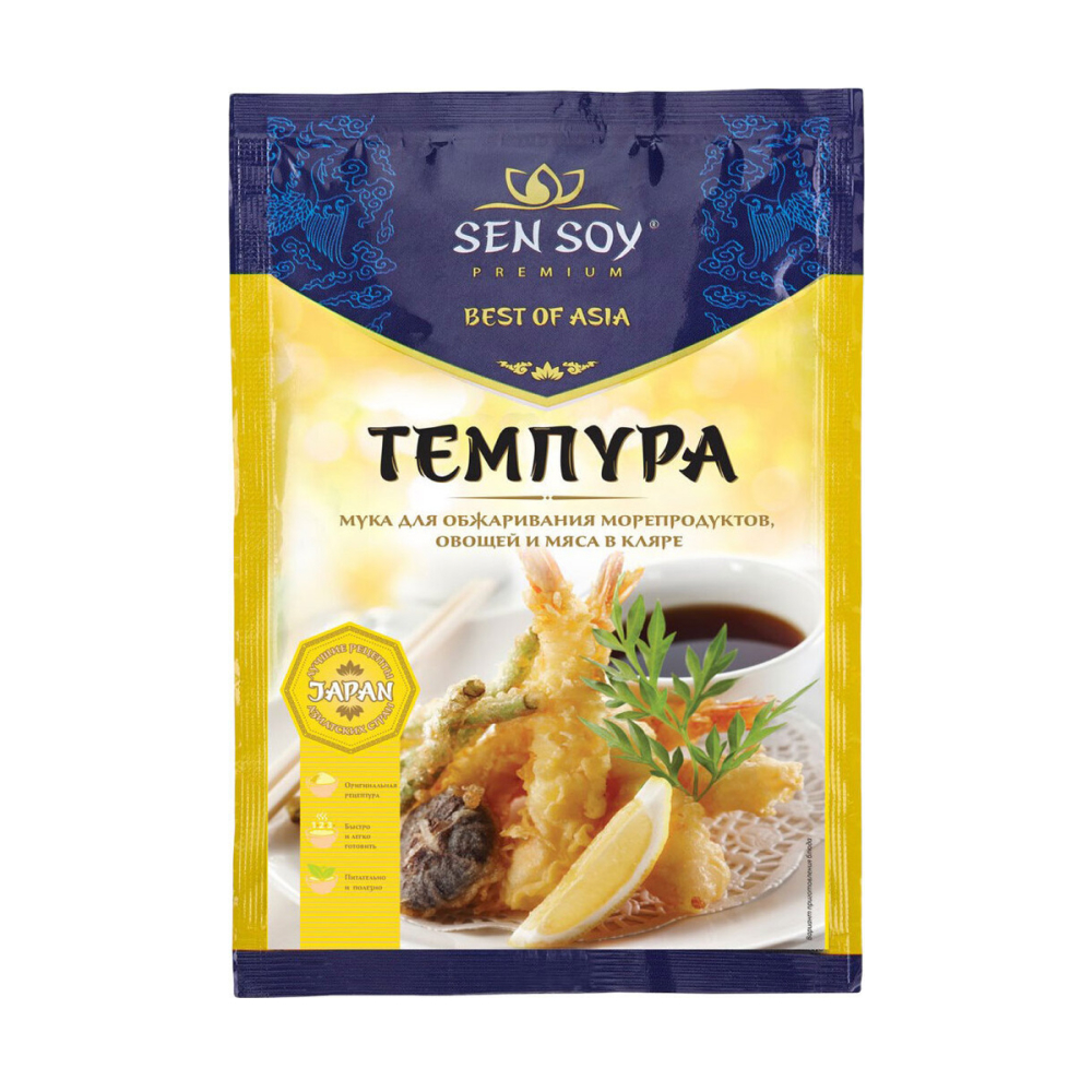 Мука панировочная Sen Soy Премиум Tempura японская 150 г. // [11]