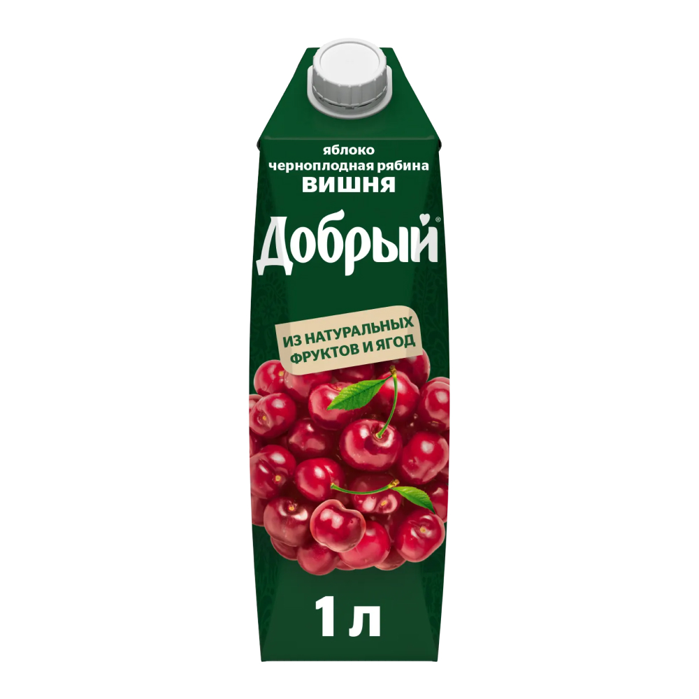 Сок Добрый Вишня, 1 л