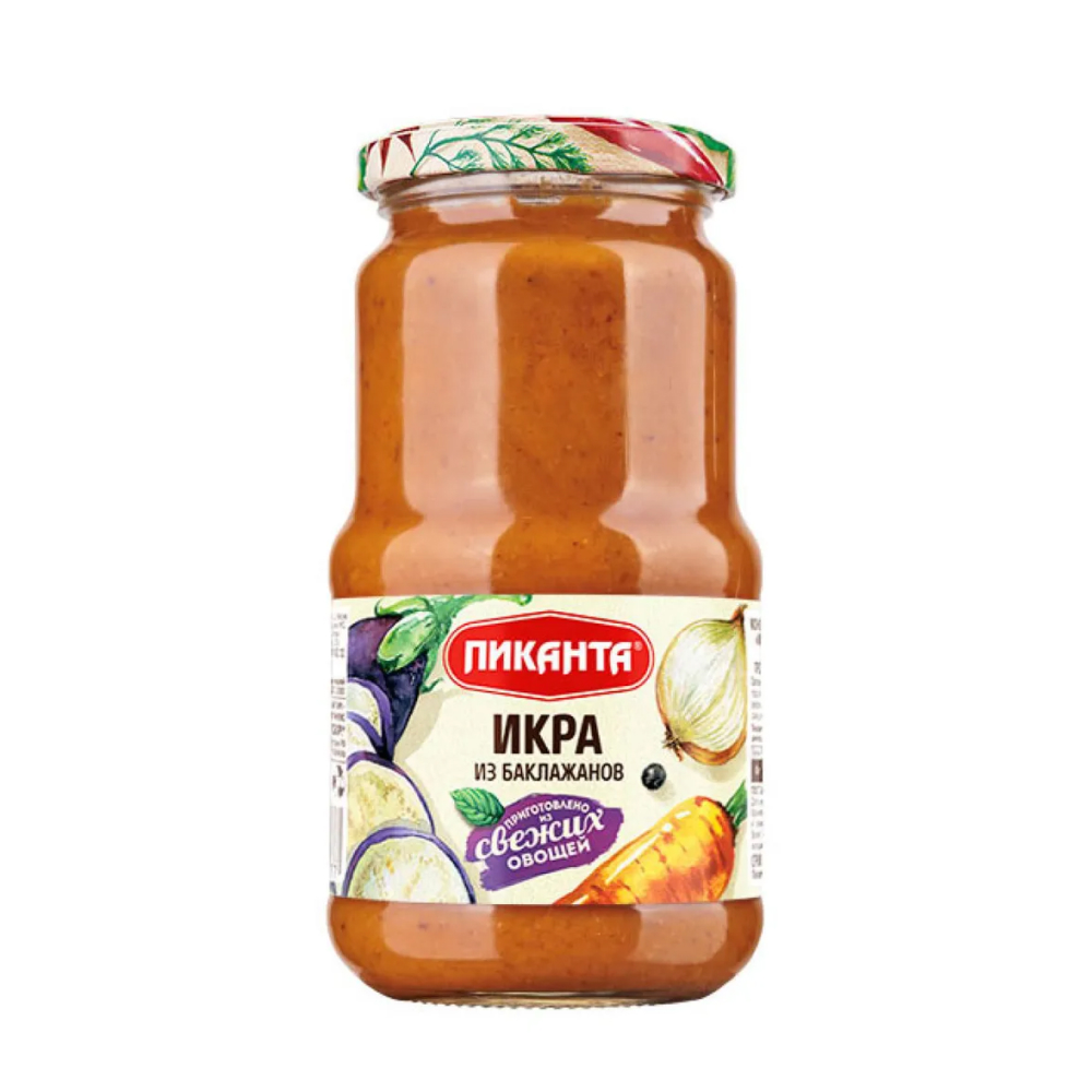 Икра Пиканта из баклажанов, 450 г