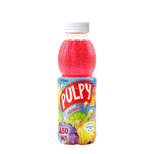 Напиток Добрый Pulpy Тропик, 0,45 л