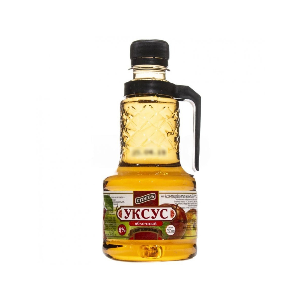 Уксус Яблочный Стоевъ 6%, 350 мл