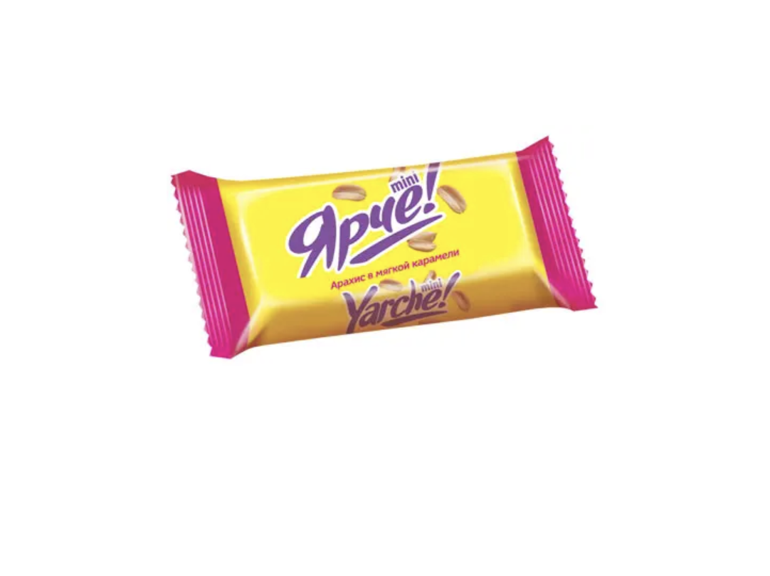 Конфета Ярче! с арахисом, 200 г