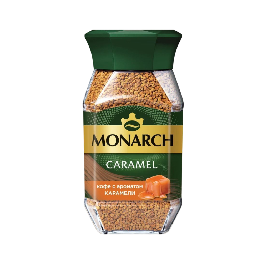 Кофе растворимый Monarch Caramel сублимированный, 95 г