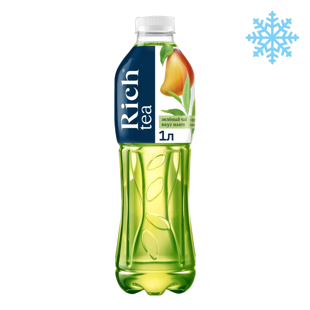 Холодный чай Rich зеленый Манго, 1 л