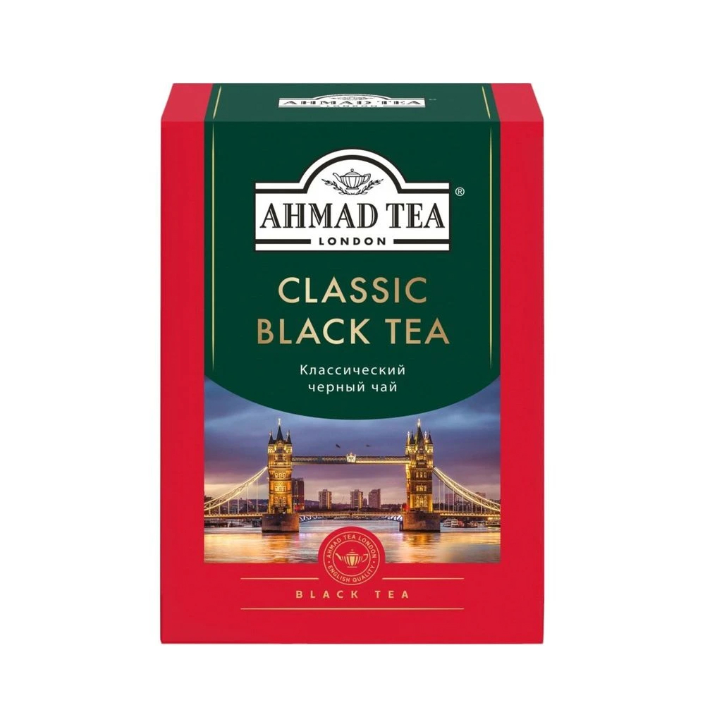 Черный чай Ahmad Tea Classic Black Tea листовой, 100 г
