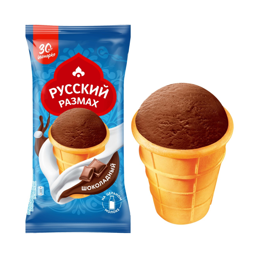 Мороженое Русский размах шоколадное, 60 г