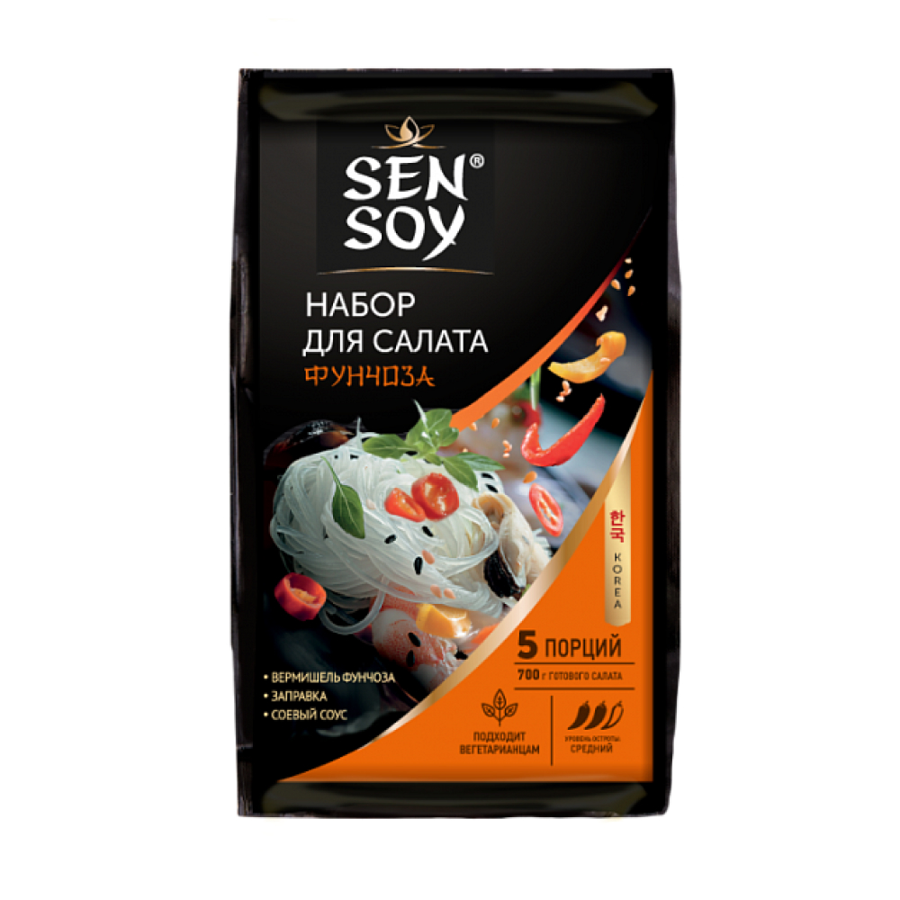 Набор для приготовления салата Sen Soy фунчоза по- корейски 235 г. // [18]