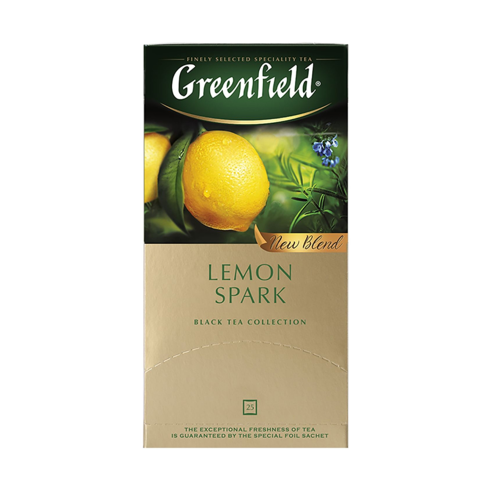 Чай черный Greenfield Lemon Spark, 25 пак.