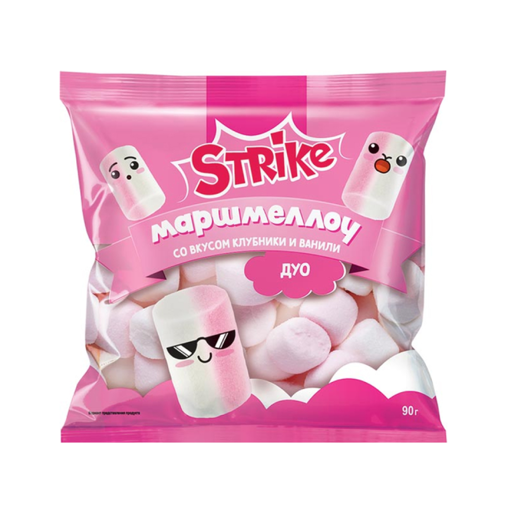 Маршмеллоу duo Strike, 90 г // [20]