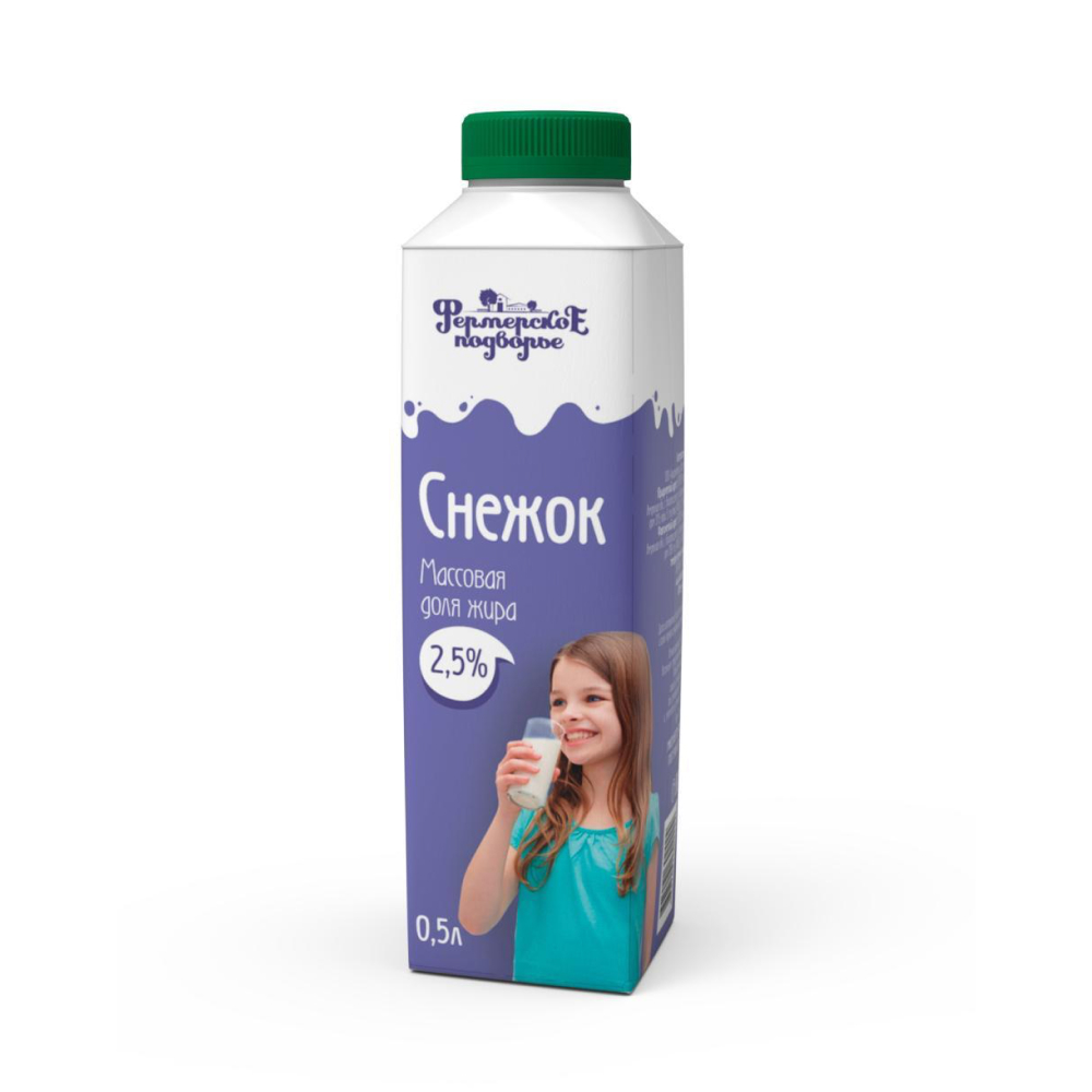 Снежок Фермерское подворье 2,5%, 500 г