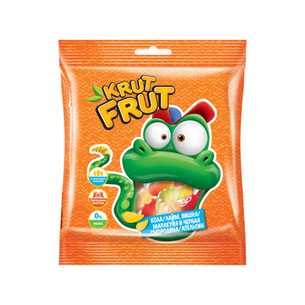 Мармелад жевательный KrutFrut Змейки, 70 г // [20]