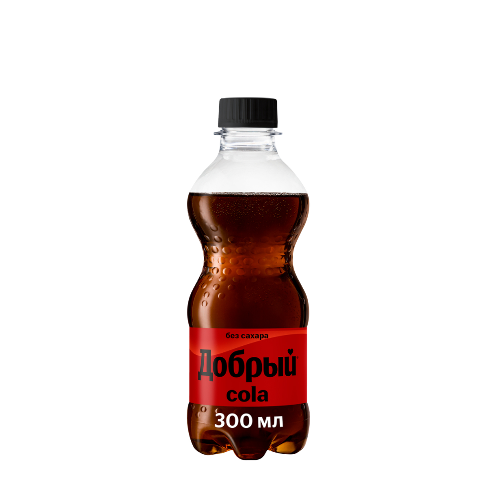 Газированный напиток Добрый Cola без сахара, 0,3 л