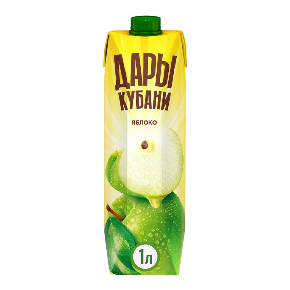 Нектар Дары Кубани яблочный осветленный, 0.95 л // [27]
