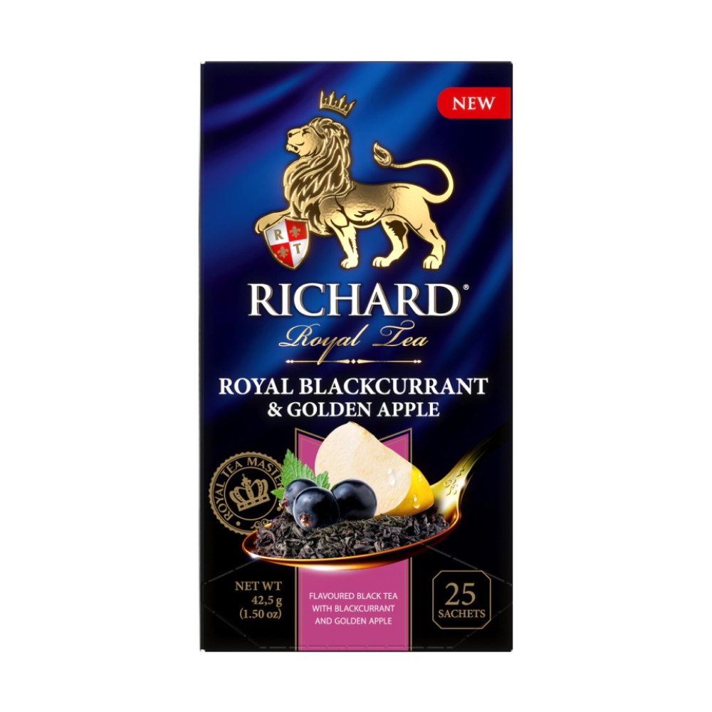 Чай черный Richard Royal Черная смородина и яблоко, 25 п. // [12]