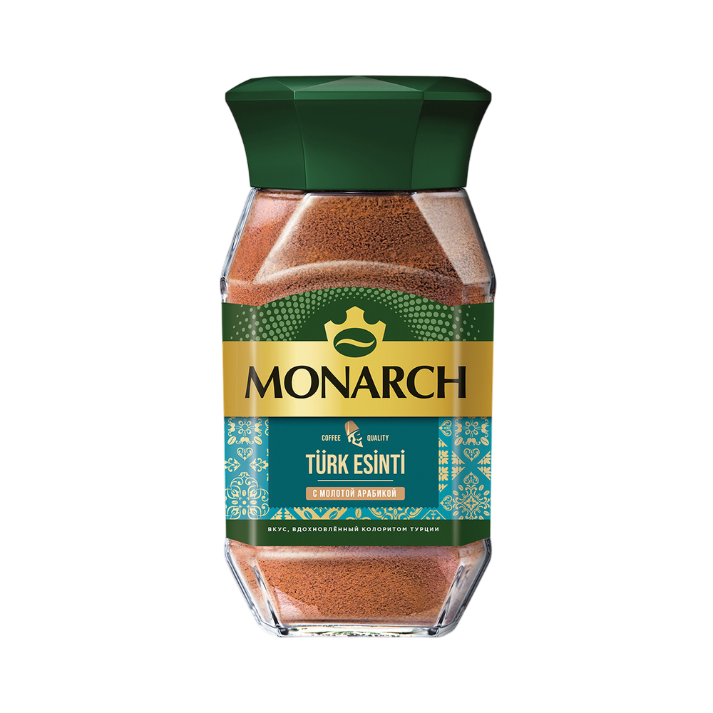 Кофе натуральный Monarch Турецкий Бриз порошкообразный, 90г