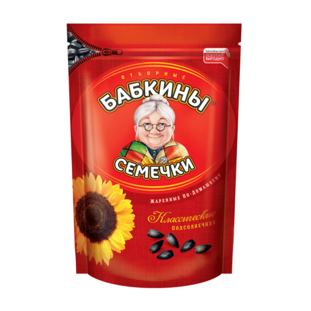 Бабкины семечки отборные, жареные, 300 г // [14]