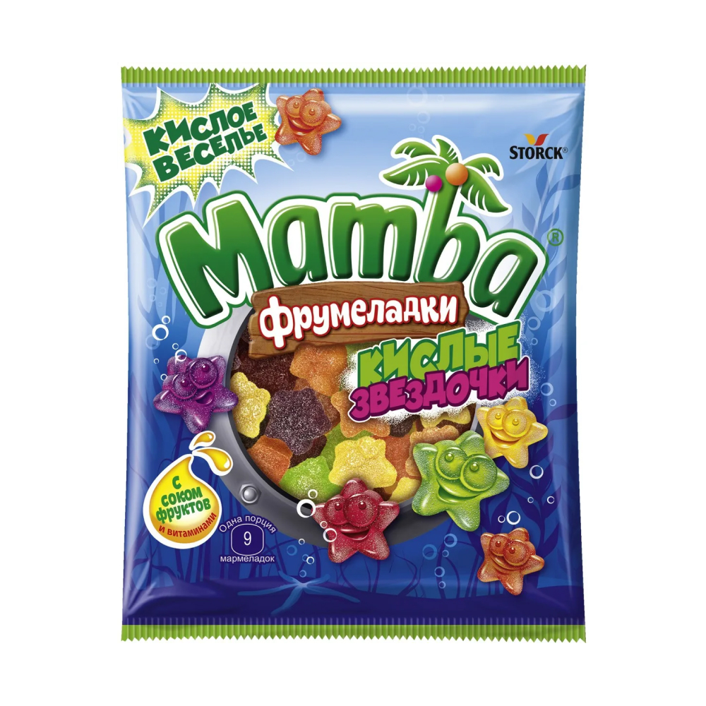 Мармелад Мамба Кислые звездочки, 70 г