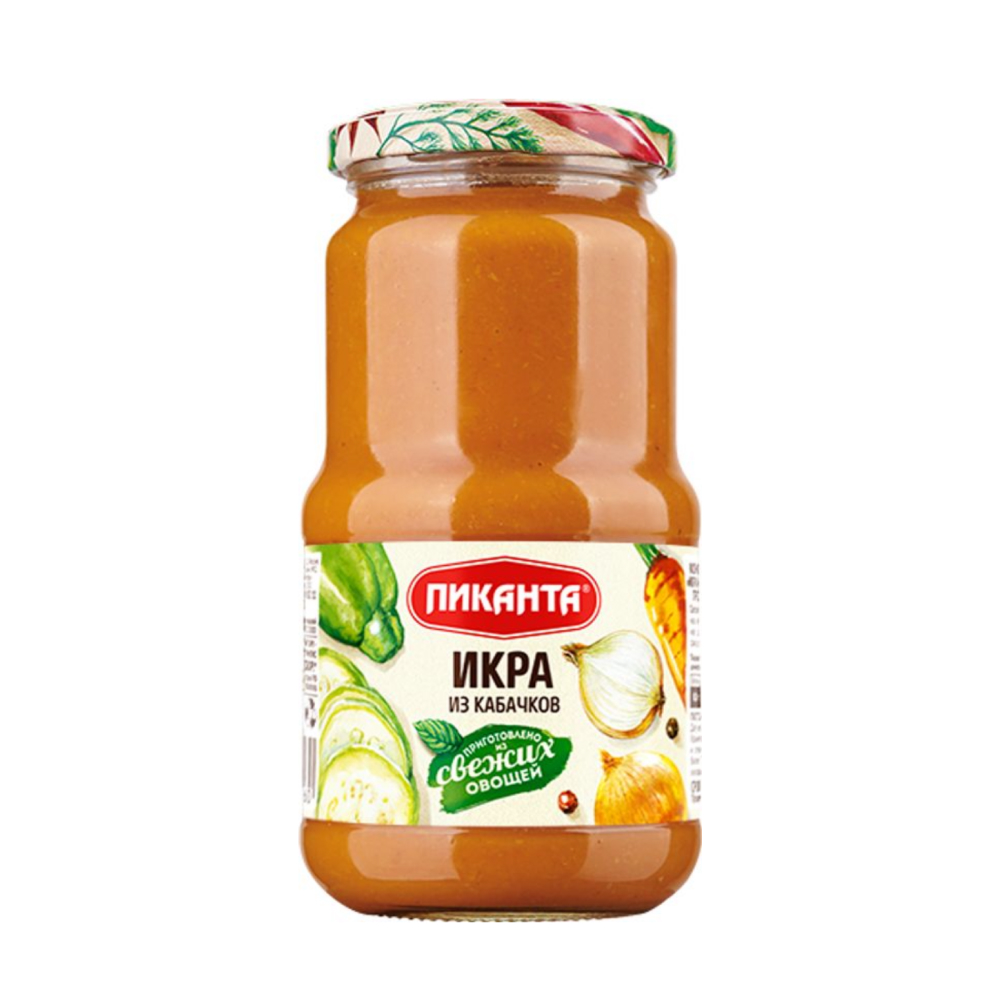 Икра Пиканта из кабачков 450г *