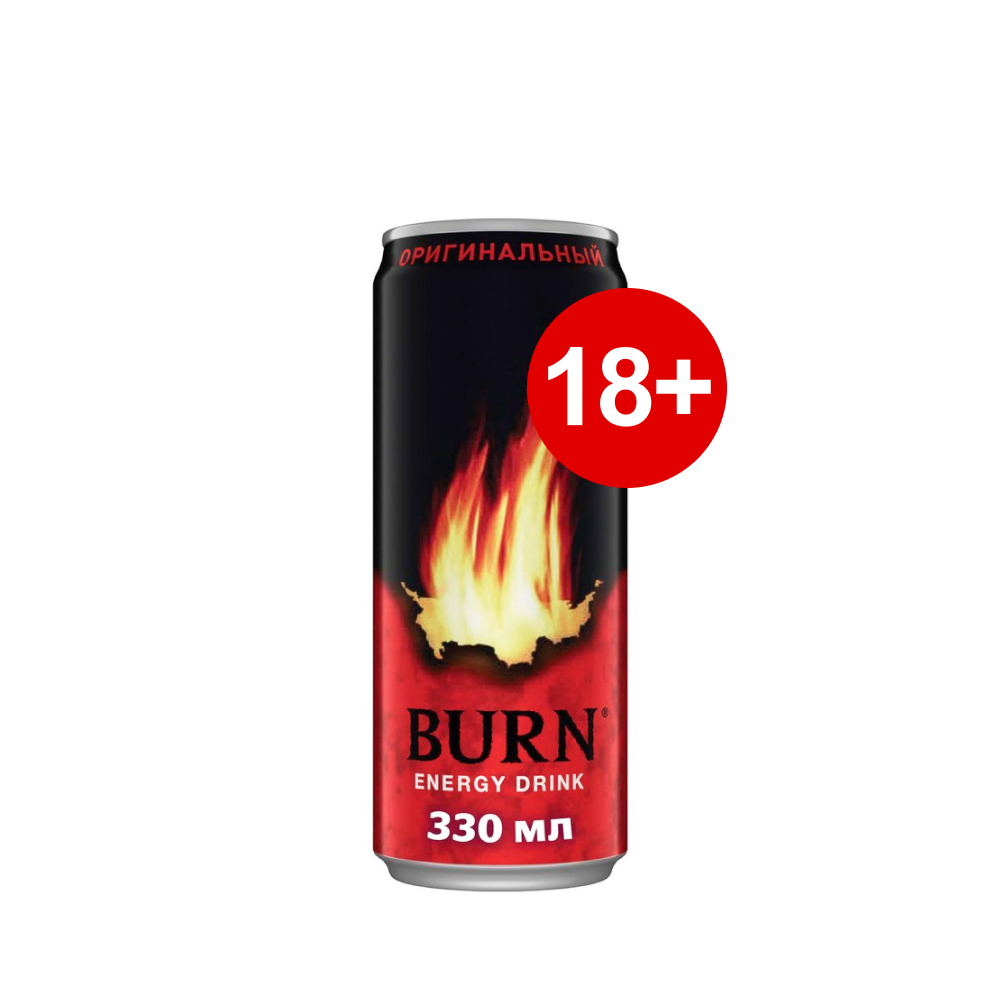 Напиток энергетический Burn оригинальный, 330 мл