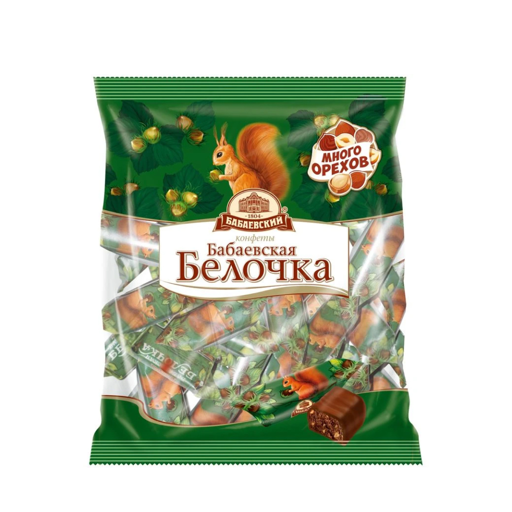 Конфеты Бабаевская Белочка, 200 г