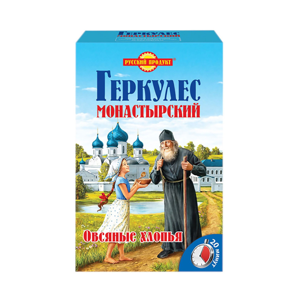 Хлопья овсяные Геркулес Монастырский, 500 г