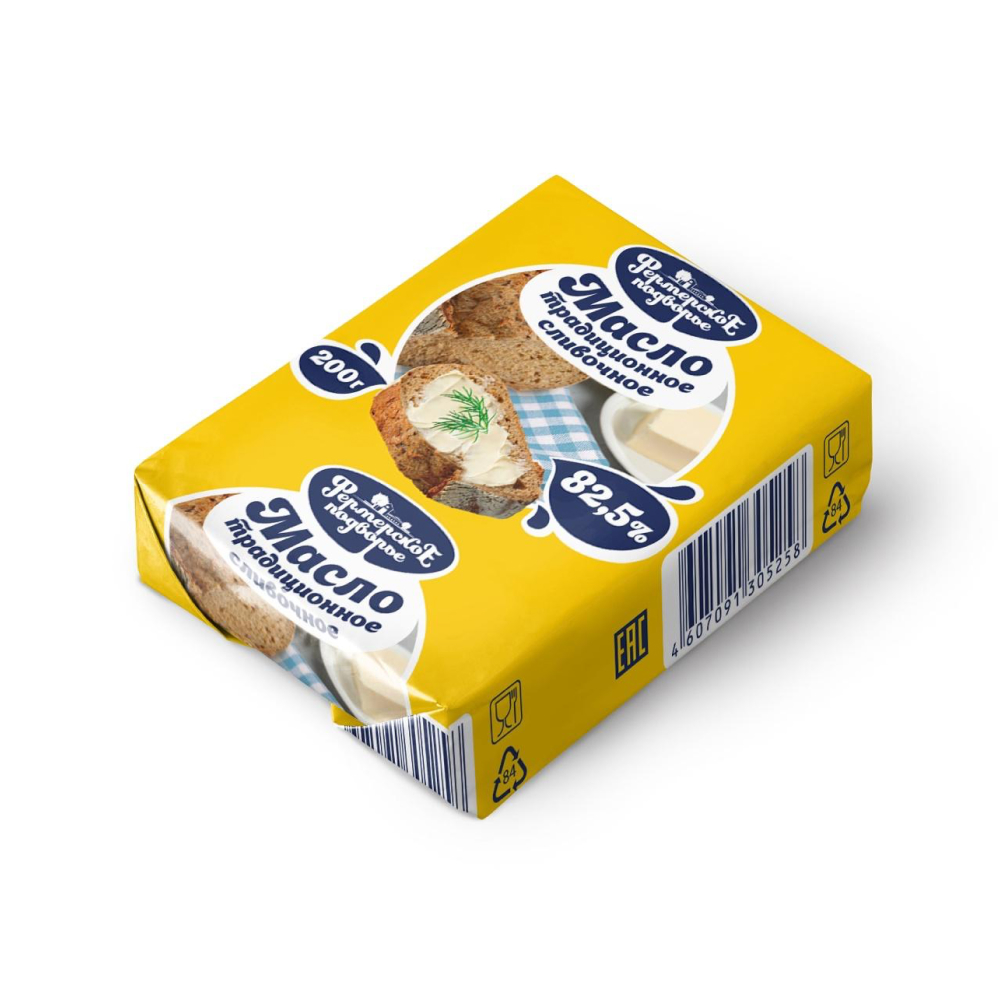 Масло сливочное Фермерское подворье Традиционное 82,5% // [32]