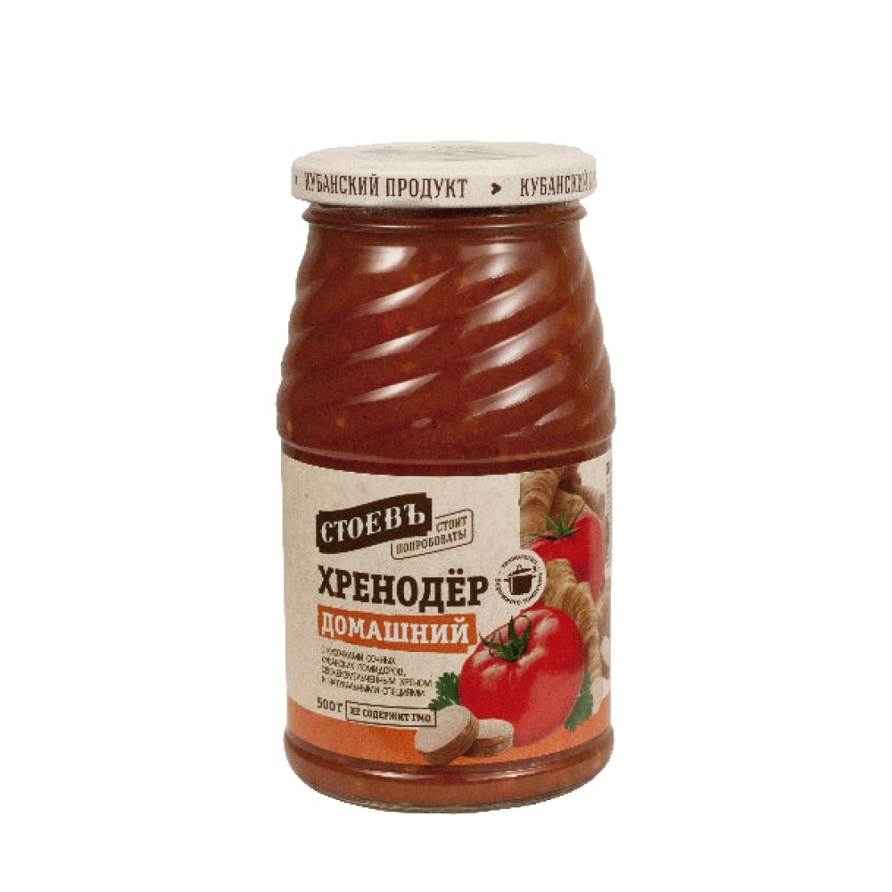 Соус Хренодёр Стоевъ Домашний, 500 г