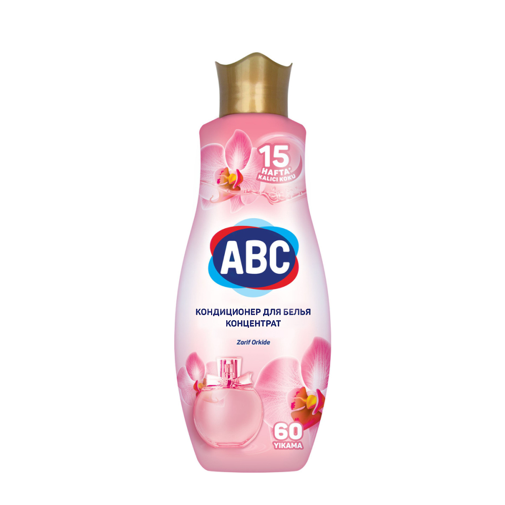 Кондиционер-ополаскиватель для белья ABC Parfumia Белая орхидея, 1.44 л