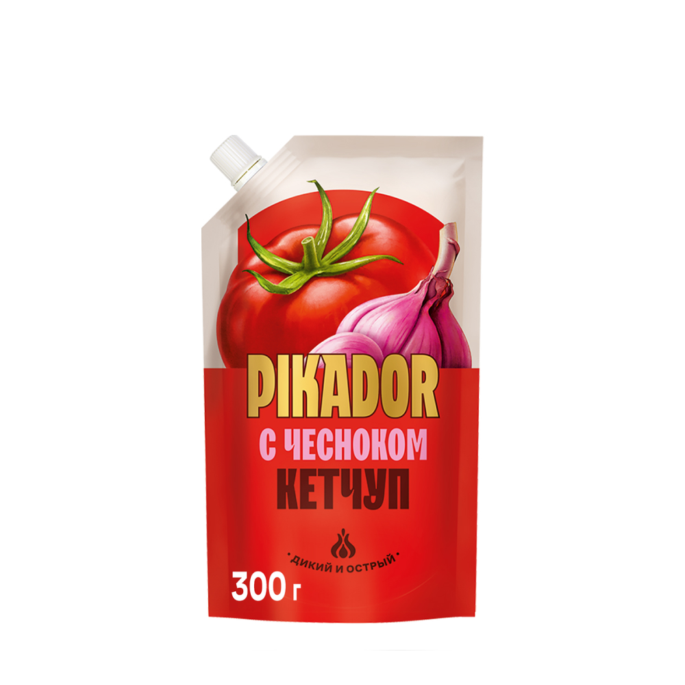 Кетчуп Heinz Pikador c чесноком, 300 г