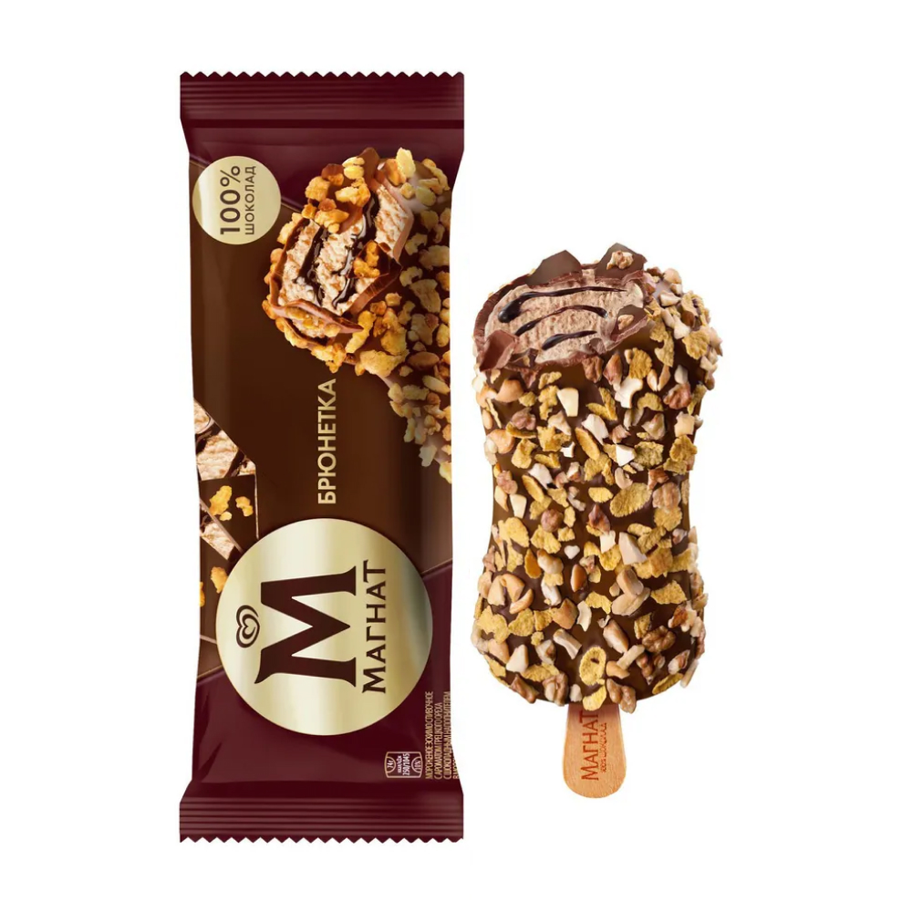 Мороженое Магнат Брюнетка, 74 г