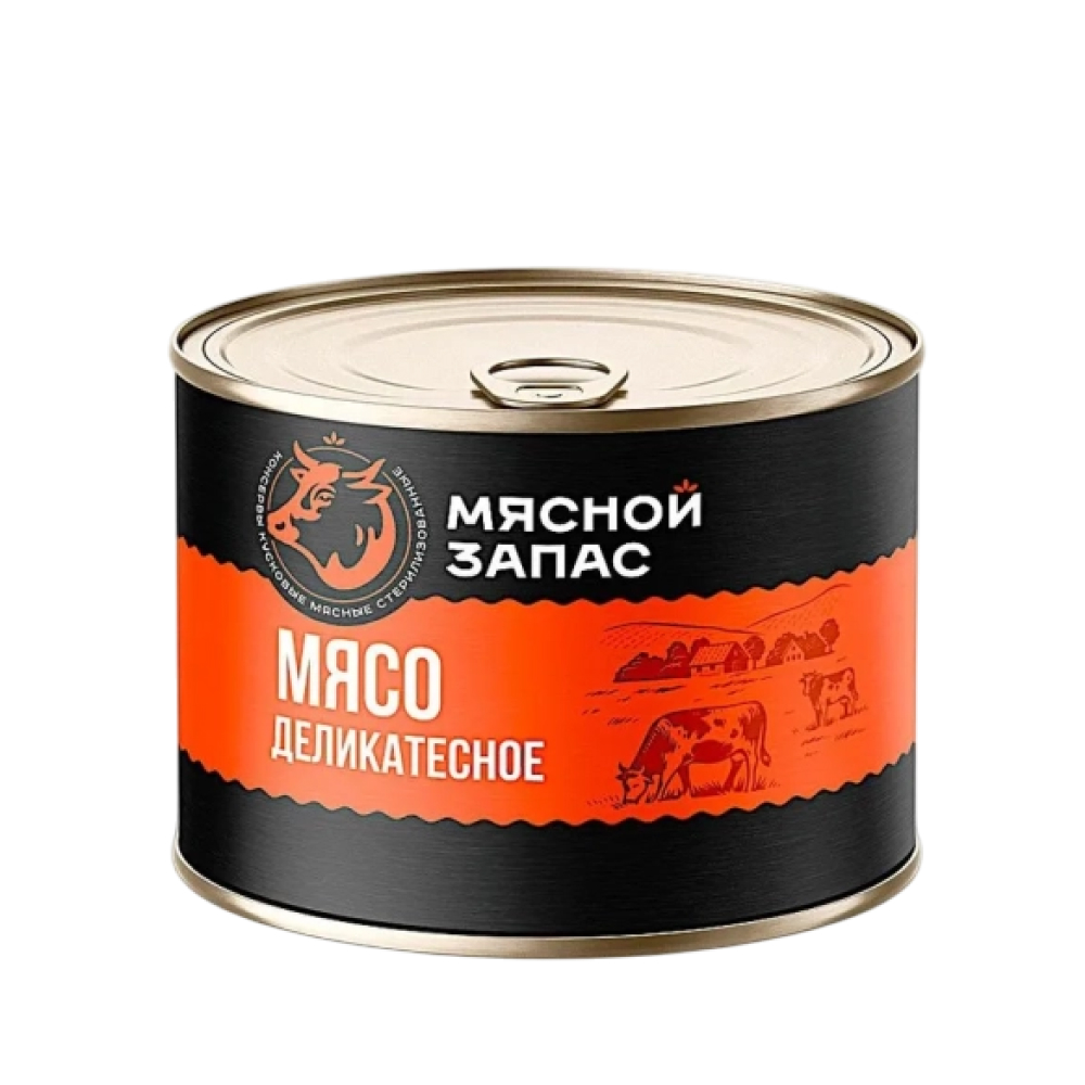 Мясо деликатесное Мясной Запас, 525 г