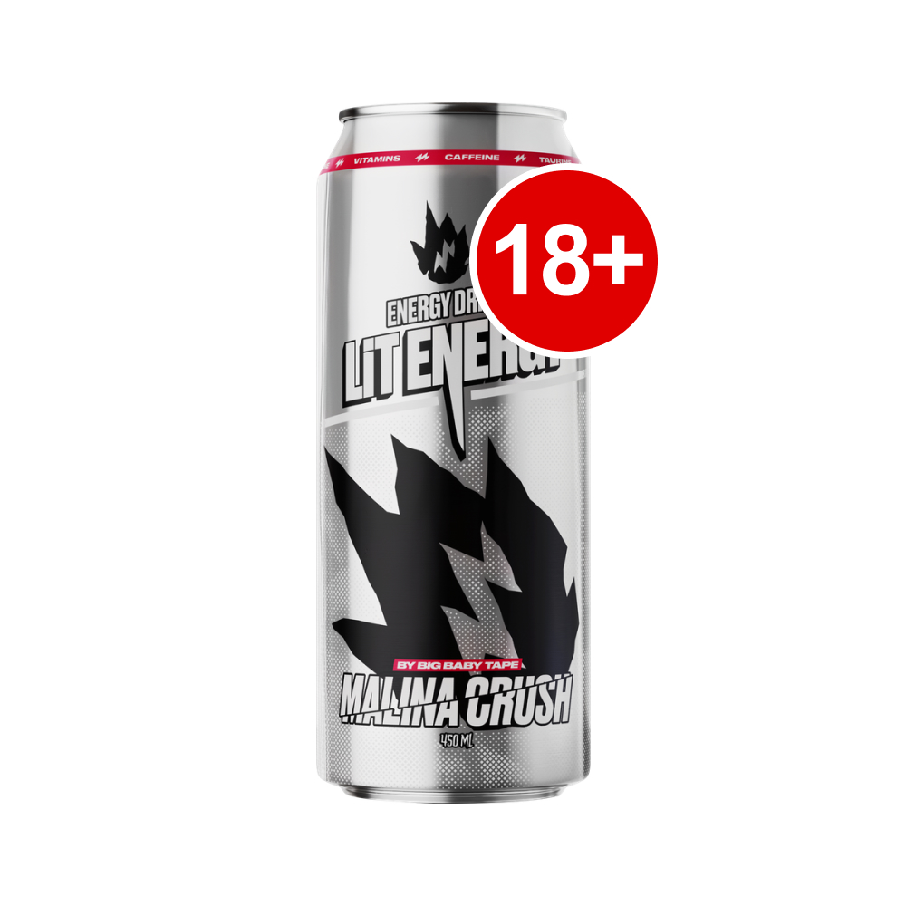 Энергетик LIT ENERGY со вкусом малины, 0.45л