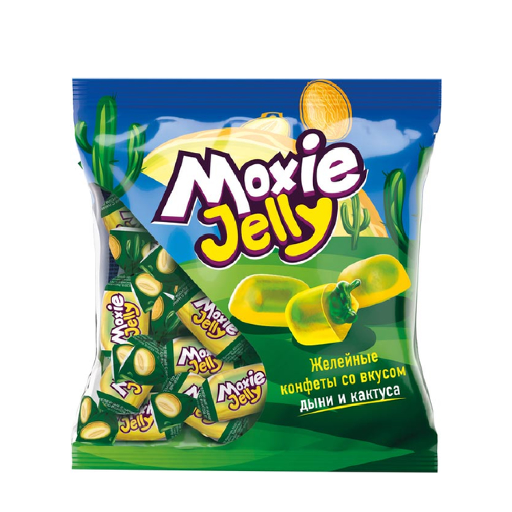 Конфеты Moxie jelly дыня-кактус, 500 г