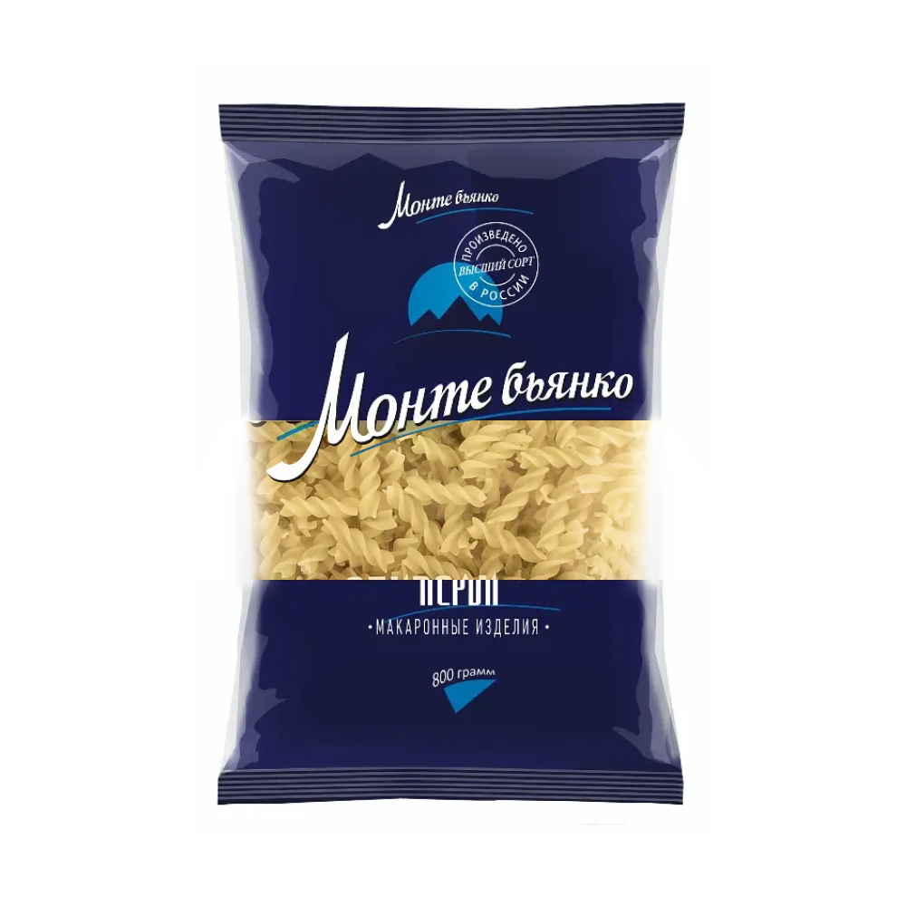 Макароны Монте Бьянко № 266 спирали, 400 г