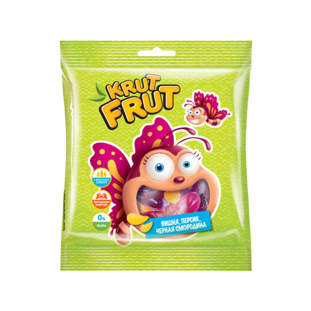 Мармелад жевательный КрутФрут Бабочки, 70г // [20]