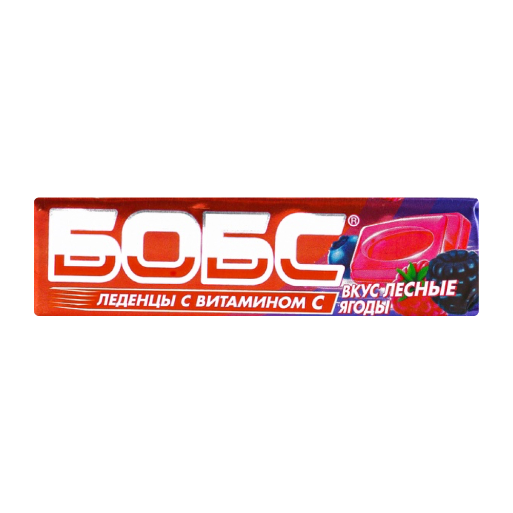 Леденцы Бобс с витамином С вкус лесные ягоды , 35 г