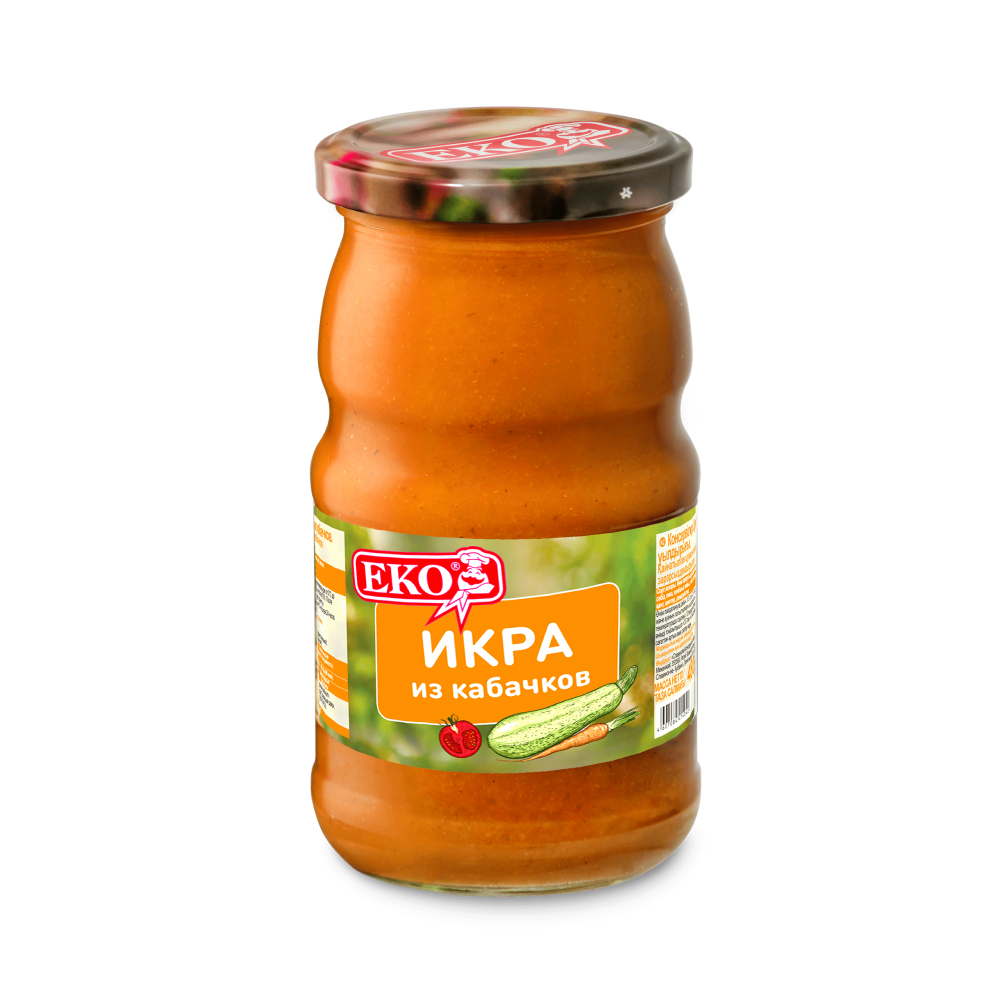 Икра Эко кабачковая, 480 г