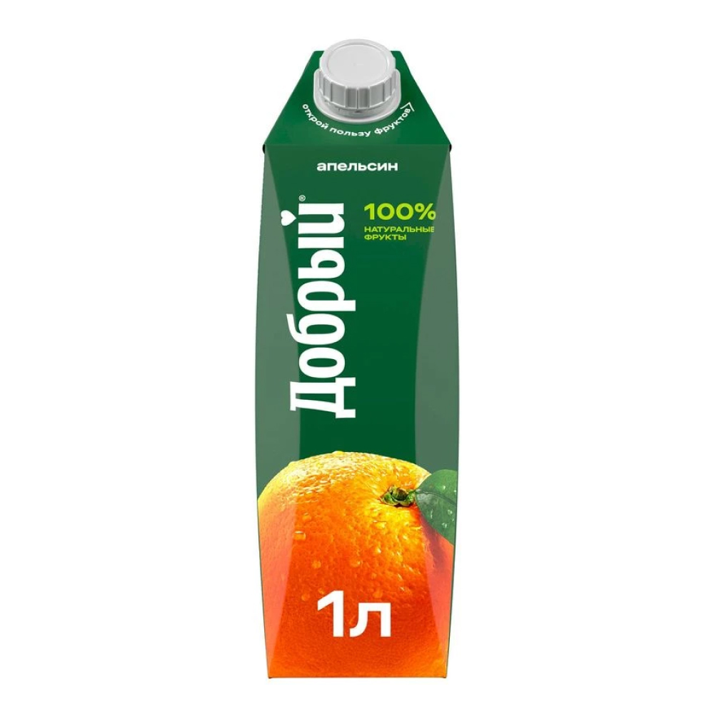 Сок Добрый Апельсиновый, 1 л