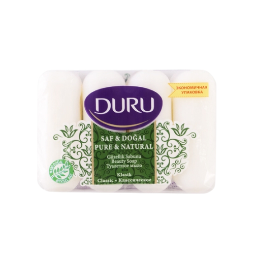 Туалетное мыло Duru Pure & natural, 85 г х 4 шт
